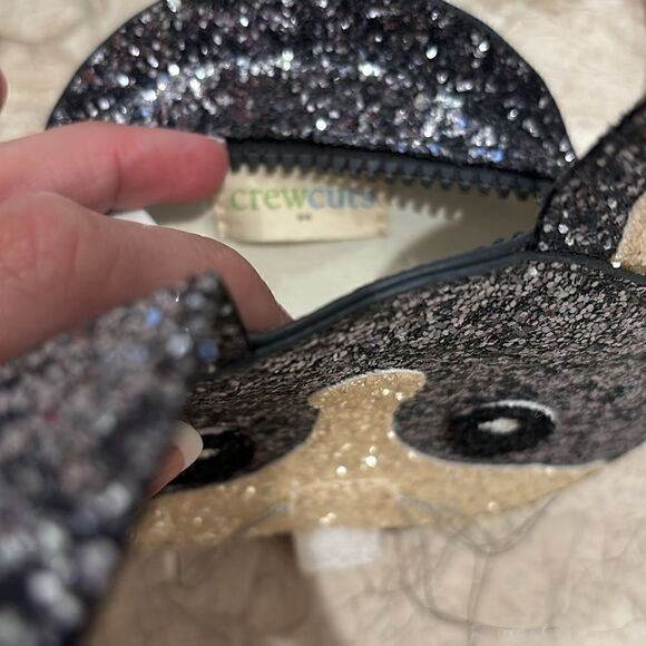 J.crew crewcuts sequin Easter bunny shaped purse New without tag - Picture 3 of 3